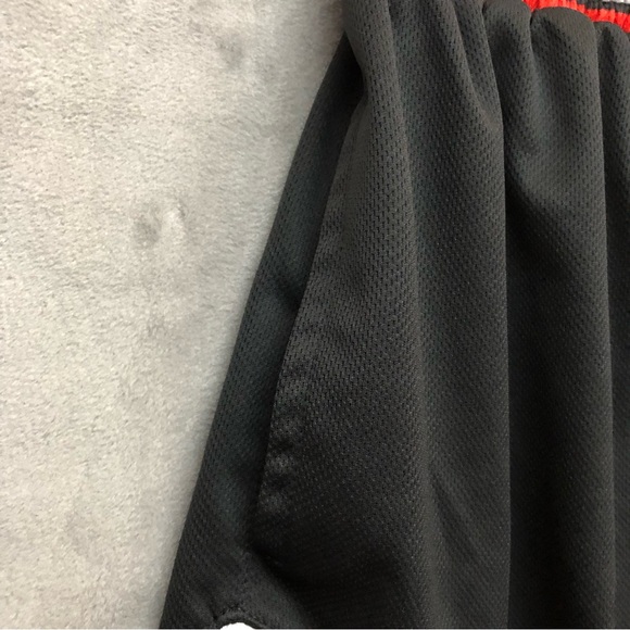 The Lost Breed Men’s Tiger Patch Training Shorts Black Red White Small - Picture 6 of 13